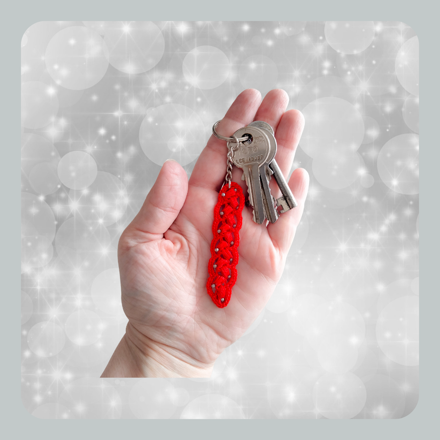 Porta-Chaves Vermelho Lanyard