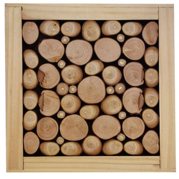 Tapete de mesa em madeira de avel&atilde; / lil&aacute;s, revers&iacute;vel numa ch&aacute;vena com decora&ccedil;&atilde;o de crepita&ccedil;&atilde;o dourada