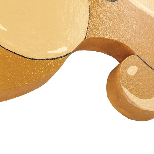 Rel&oacute;gio "urso de peluche e bombom" mdf crian&ccedil;a