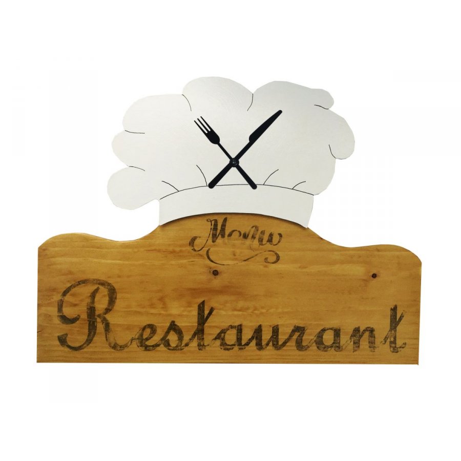 Relógio restaurante la toque du chef sapin