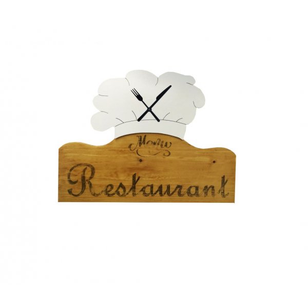 Rel&oacute;gio restaurante la toque du chef sapin