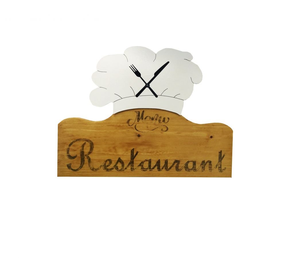 Relógio restaurante la toque du chef sapin
