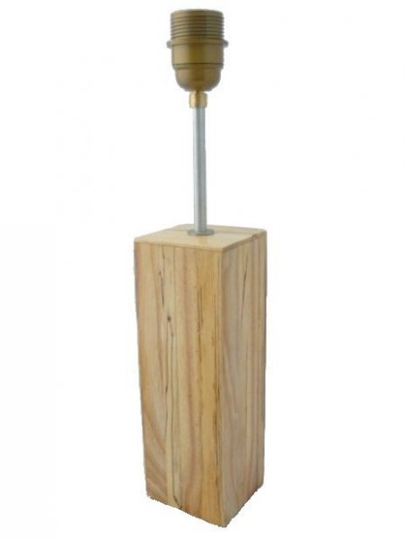 Lâmpada de Mesa 56 Cm, Madeira Nobre : Cinzas, Bétula Marmorizada