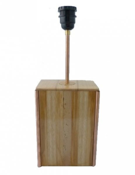 Lâmpada de Mesa 63 Cm, Madeira Nobre : Castanha, Carvalho, Nogueira