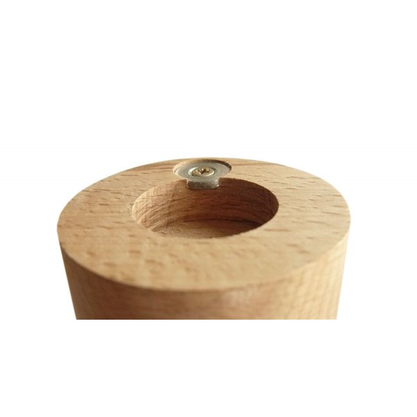 Abridor de garrafas / abridor de garrafas em madeira de faia modelo: bola de râguebi