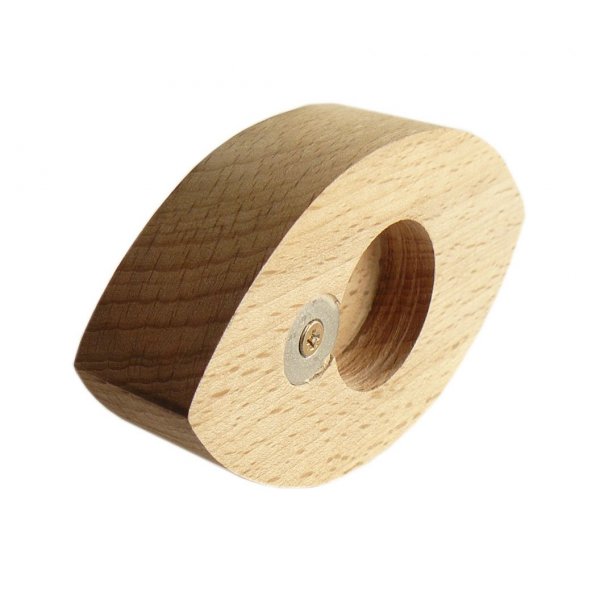 Abridor de garrafas / abridor de garrafas em madeira de faia modelo: bola de r&acirc;guebi