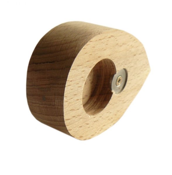 Abre-garrafas / abridor de garrafas em madeira de faia modelo : rato