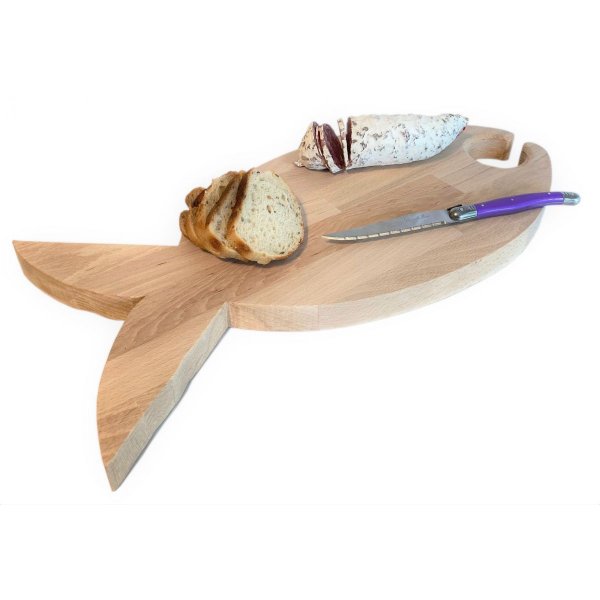 T&aacute;bua de corte de madeira de faia natural FSC modelo 1 vidro 