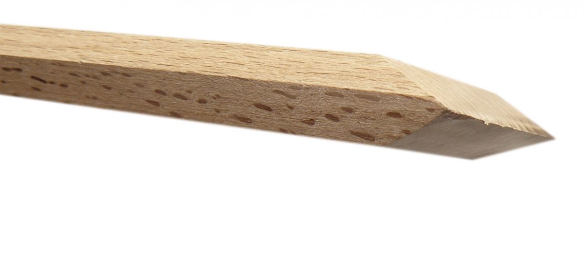 Espátula de crepe Ø 23 para crepador de madeira grossa 44cm