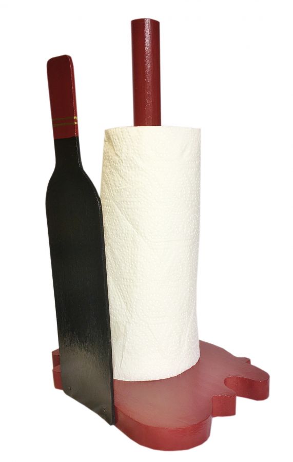 "Toalheiro de papel "mancha de vinho 