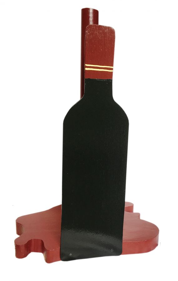 "Toalheiro de papel "mancha de vinho 