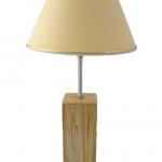 Lâmpada de Mesa 56 Cm, Madeira Nobre : Cinzas, Bétula Marmorizada