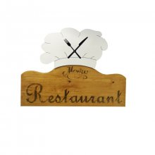 Relógio restaurante la toque du chef sapin