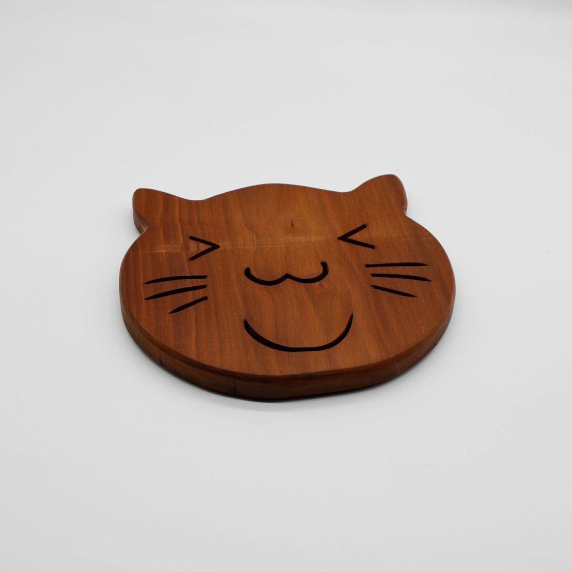 Cabeça de gato de montanha em chapa