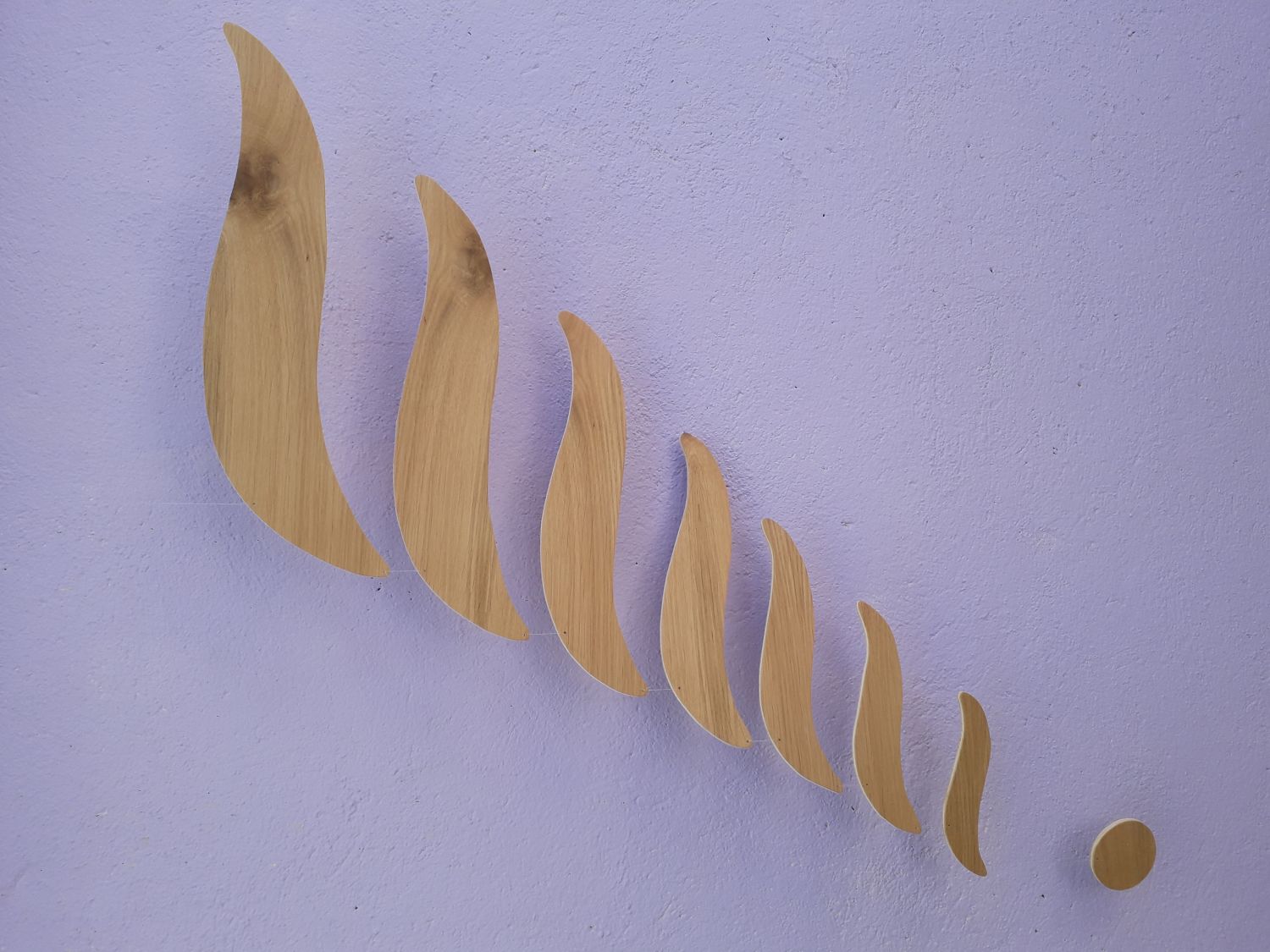 Pergaminho de madeira móvel com 7 asas