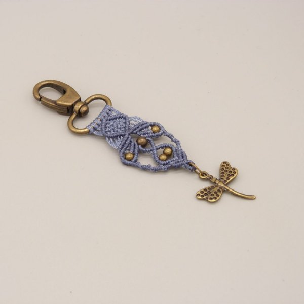 Porta-chaves com mosquet&atilde;o para personalizar