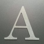Letra de signo de zinco LOFT