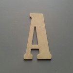 Carta MDF cru para pintar modelo BERNARD CONDENSED