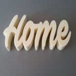 Cartas de poliestireno Home