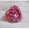 Anel Rose Royale com facetas e um cabochon de cristal Swarovski