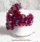 Anel Orquídea com facetas de cristais Swarovski e fiadeiras