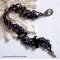 Pulseira da liberdade com cristais Swarovski e olho de gato de vidro