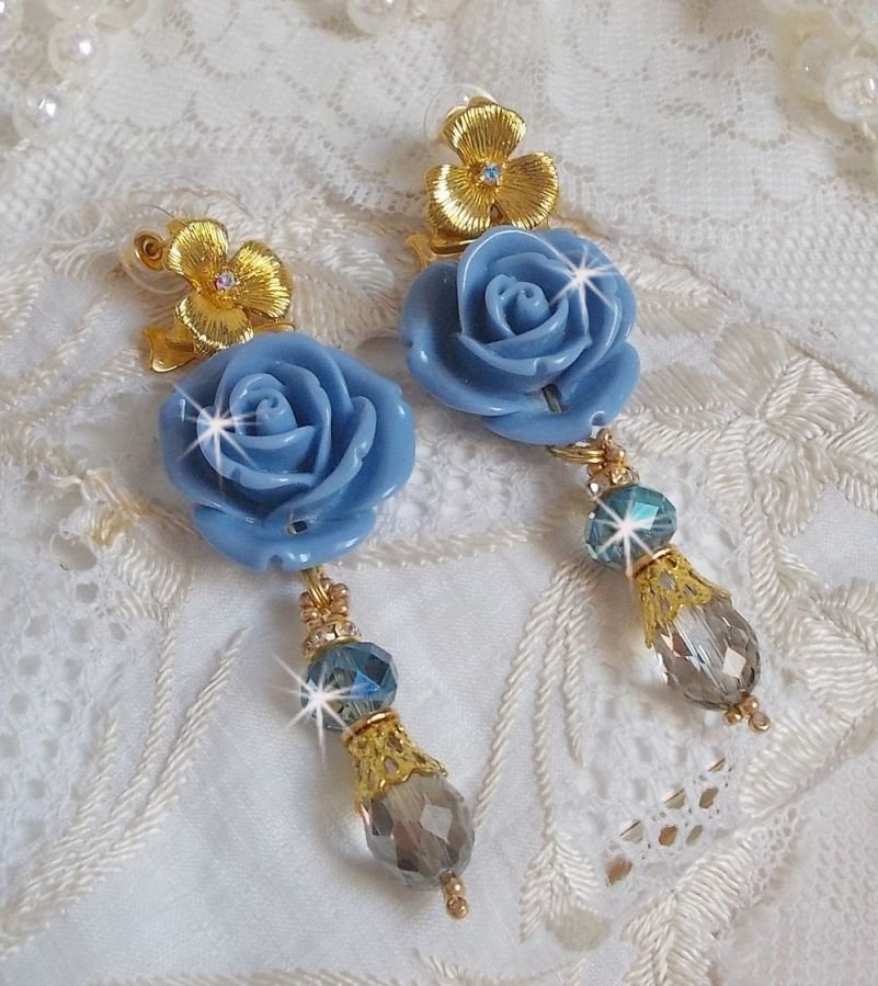 Tábuas de Barba Azul Rosa da Bell'issim criadas com Cristais Swarovski e Cristal Boémio