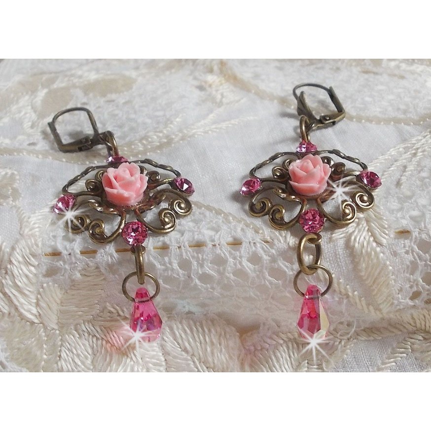BO Irresistível Colecção Eden com estes cristais Swarovski montados em castiçais de bronze