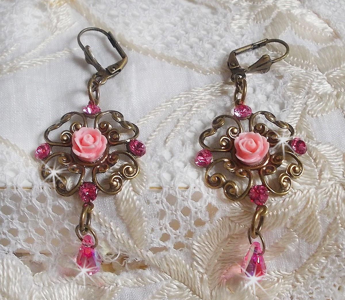 BO Irresistível Colecção Eden com estes cristais Swarovski montados em castiçais de bronze