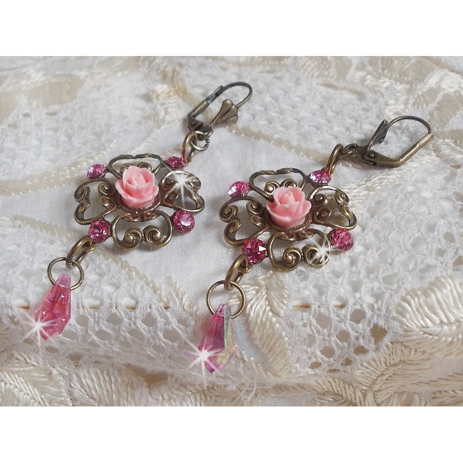 BO Irresistível Colecção Eden com estes cristais Swarovski montados em castiçais de bronze