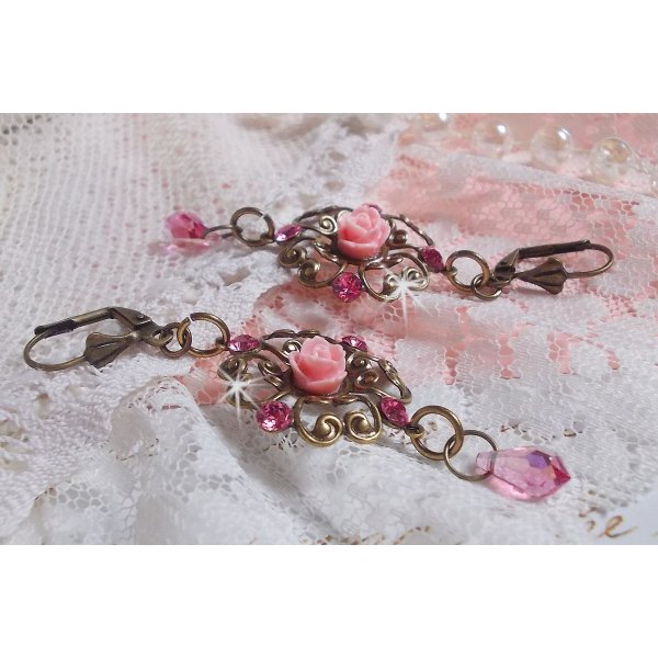 BO Irresistível Colecção Eden com estes cristais Swarovski montados em castiçais de bronze
