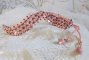 Pulseira Rose Royale com contas Pink Tila, missangas facetadas e pérolas de cristal Swarovski