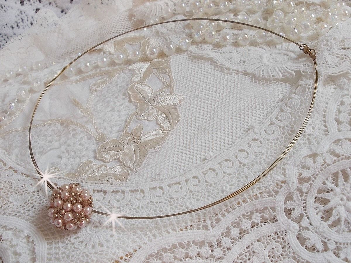 Colar Pingente de Pérola com pérolas de cristal Swarovski