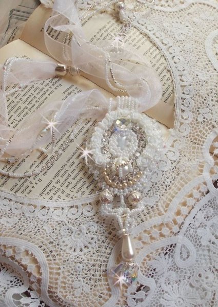 Collier pendentif Ombrelle Charlotte