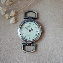 Mostrador do relógio em bronze Numeração romana