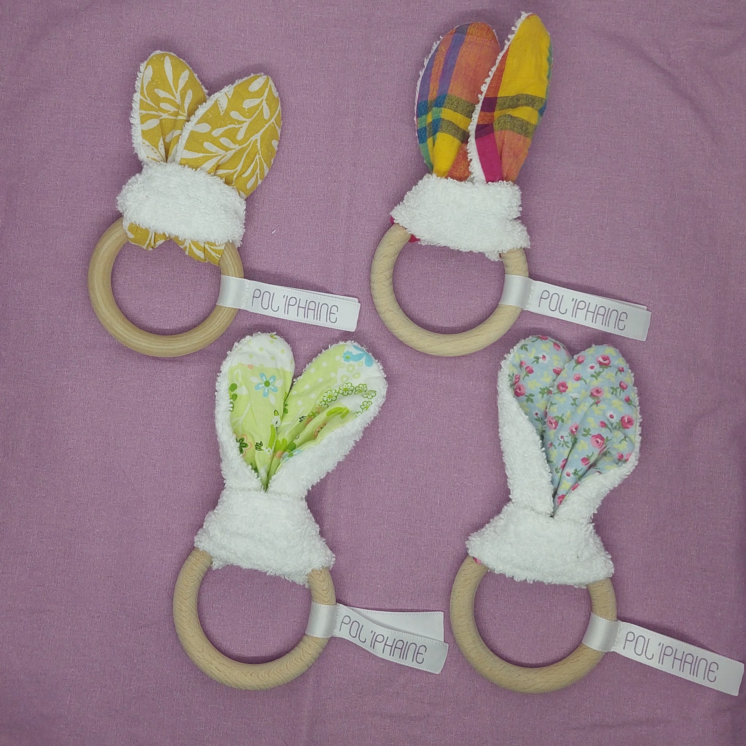 D&eacute;co oreilles de lapin pour chambre d'enfant Vert