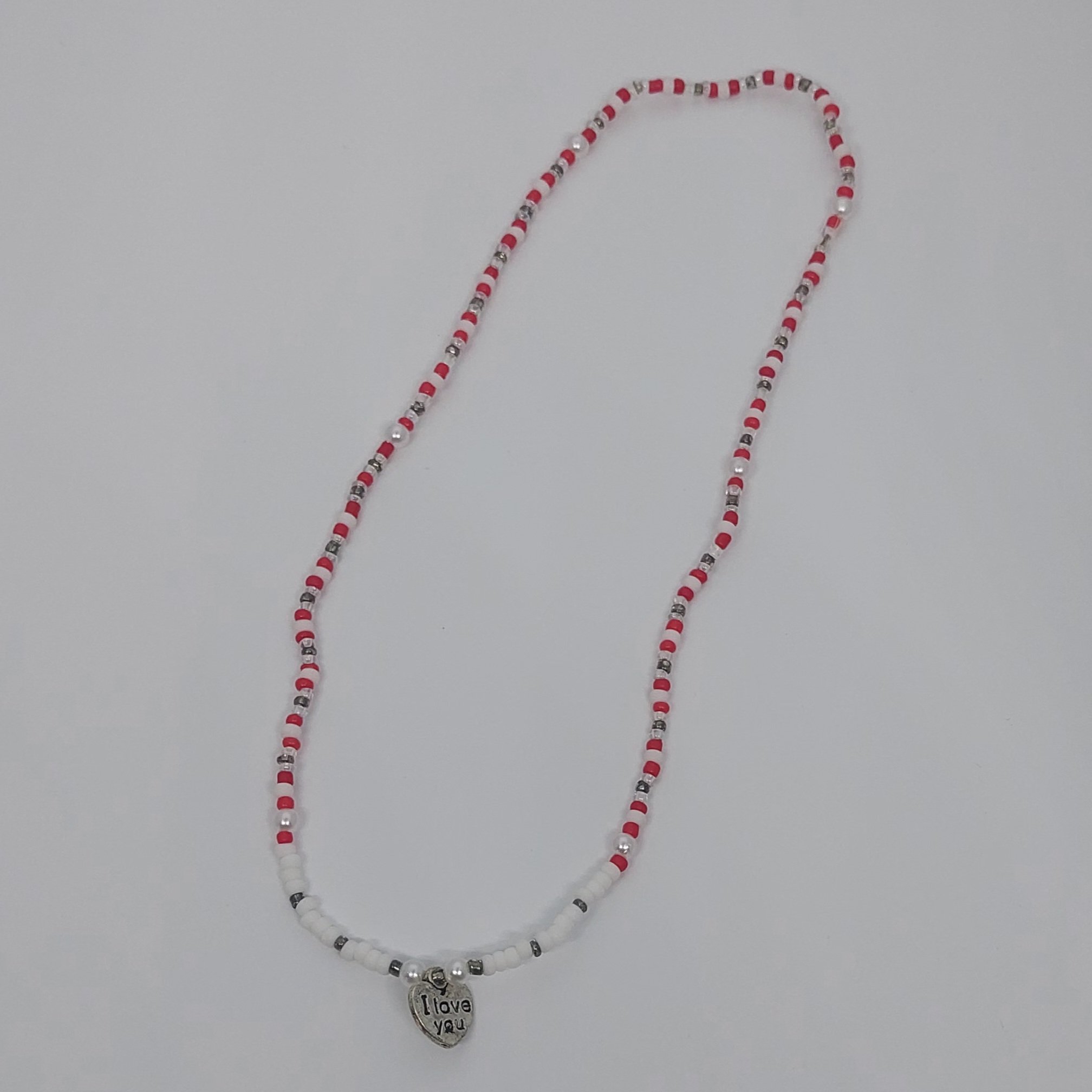 Ras du cou I love you &agrave; breloque