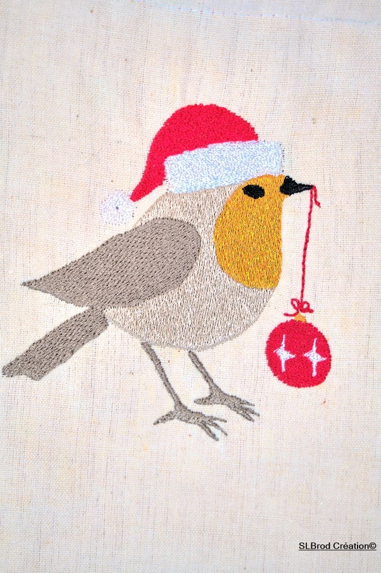 Pequena bolsa de Natal Desfiladeiro Rouge