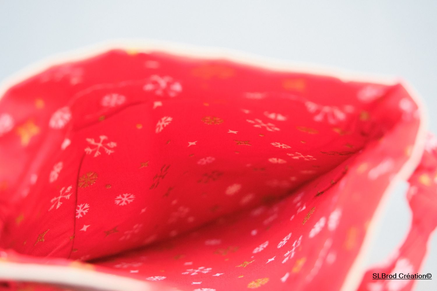 Pequena bolsa de Natal Desfiladeiro Rouge
