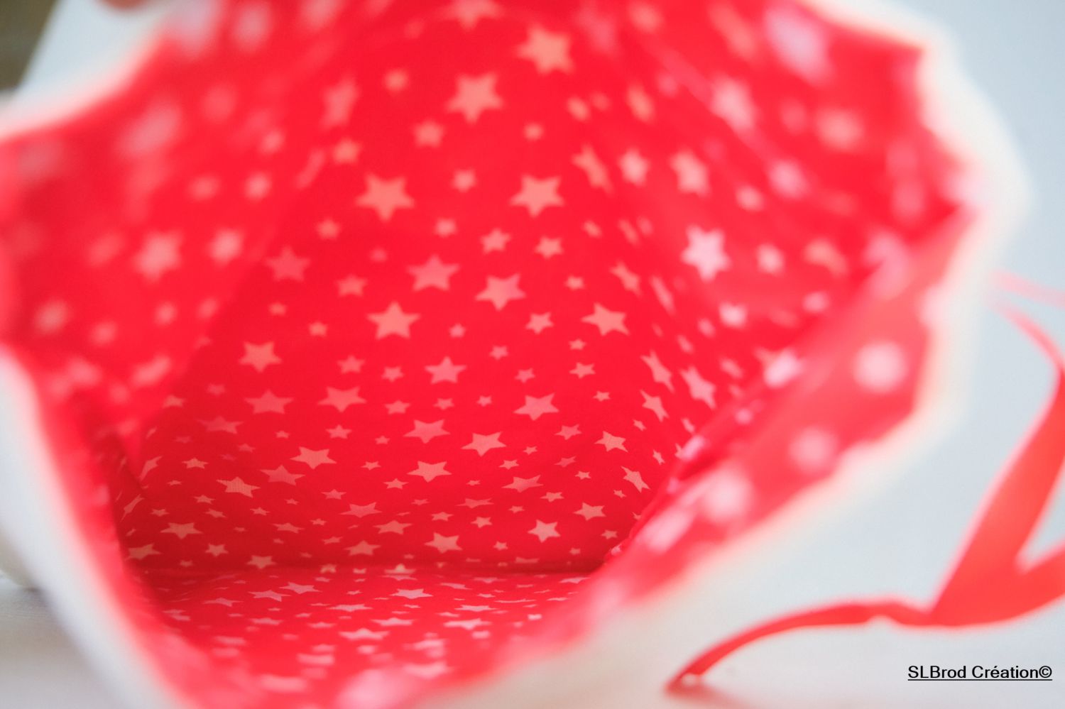 Pequena bolsa de Natal Desfiladeiro Rouge