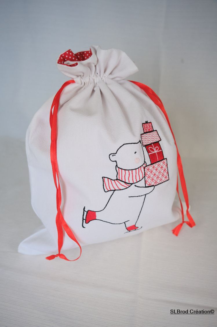 ursinho de peluche de Natal tamanho médio vermelho