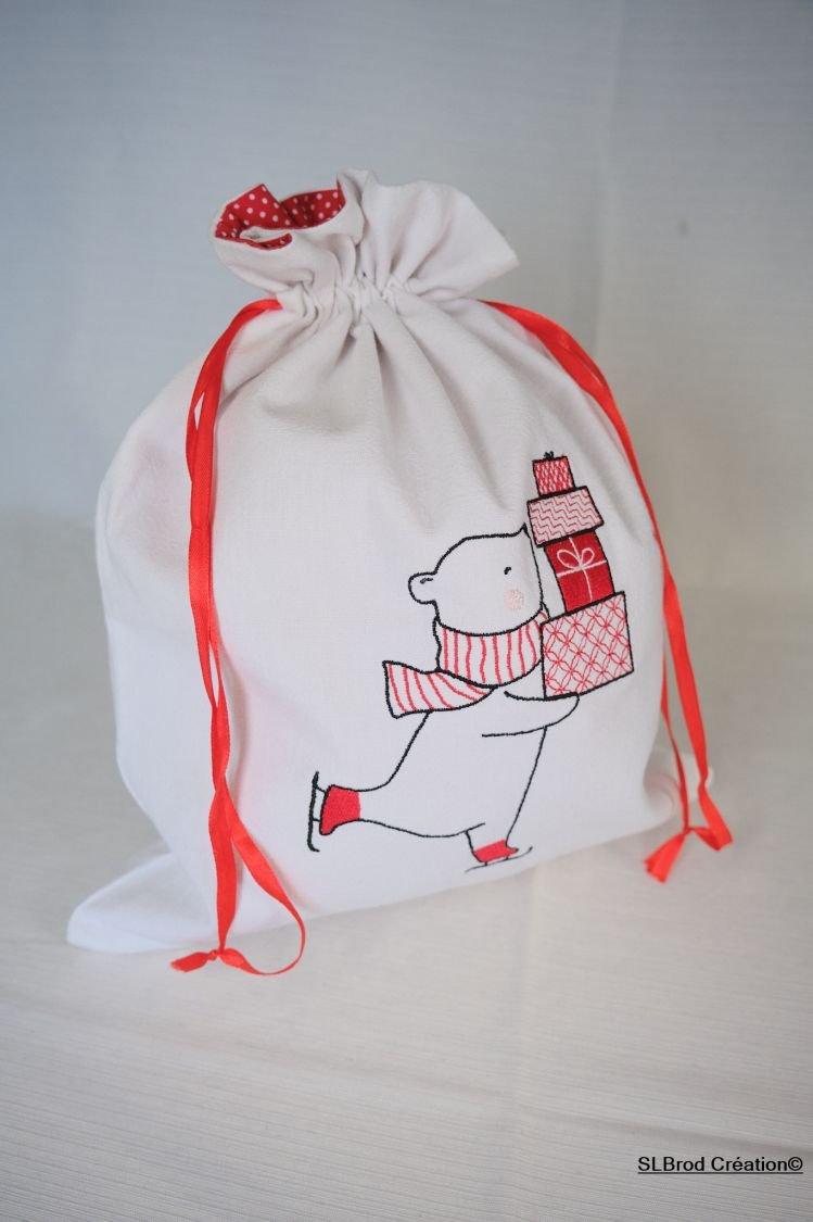 ursinho de peluche de Natal tamanho médio vermelho