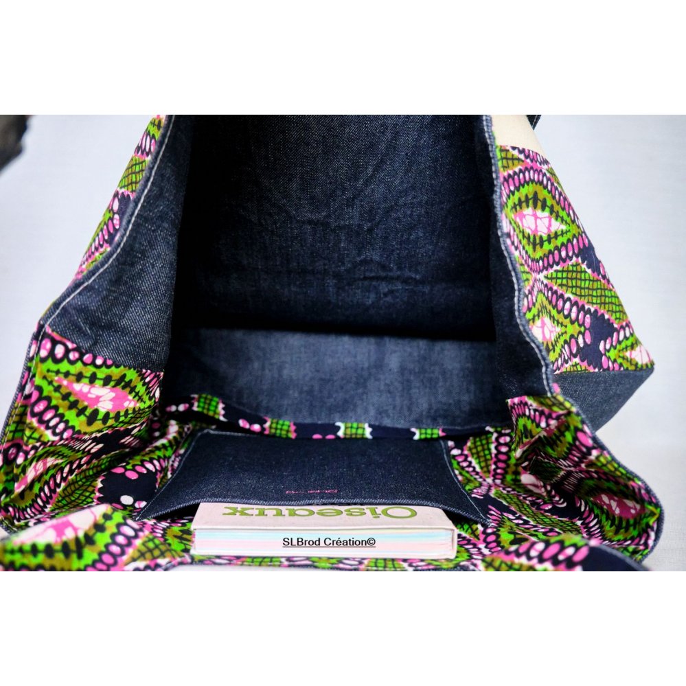 Saco com padrão africano