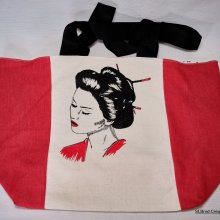 Saco Tote Feminino Japonês