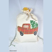Grande árvore de Natal Carro e árvore