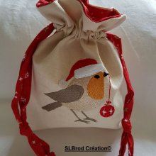 Pequena bolsa de Natal Desfiladeiro Rouge