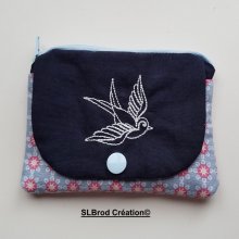 Bolsa - Porte carte Hirondelle