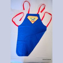 Avental infantil bordado pelo super chef